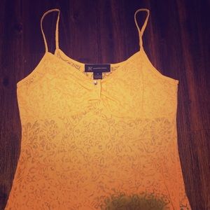 INC Sheer tank top